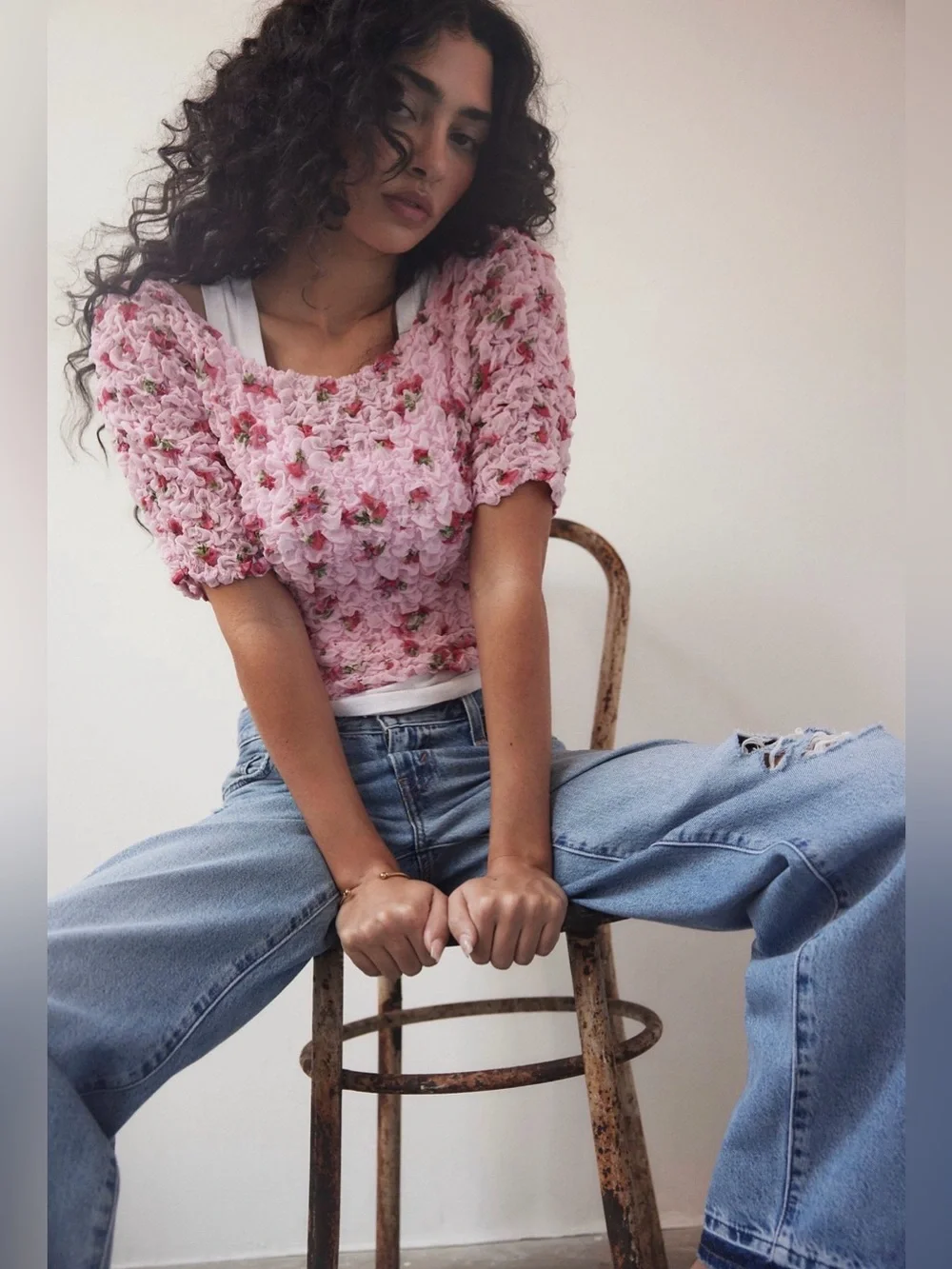 Free People Rosie Posie Top